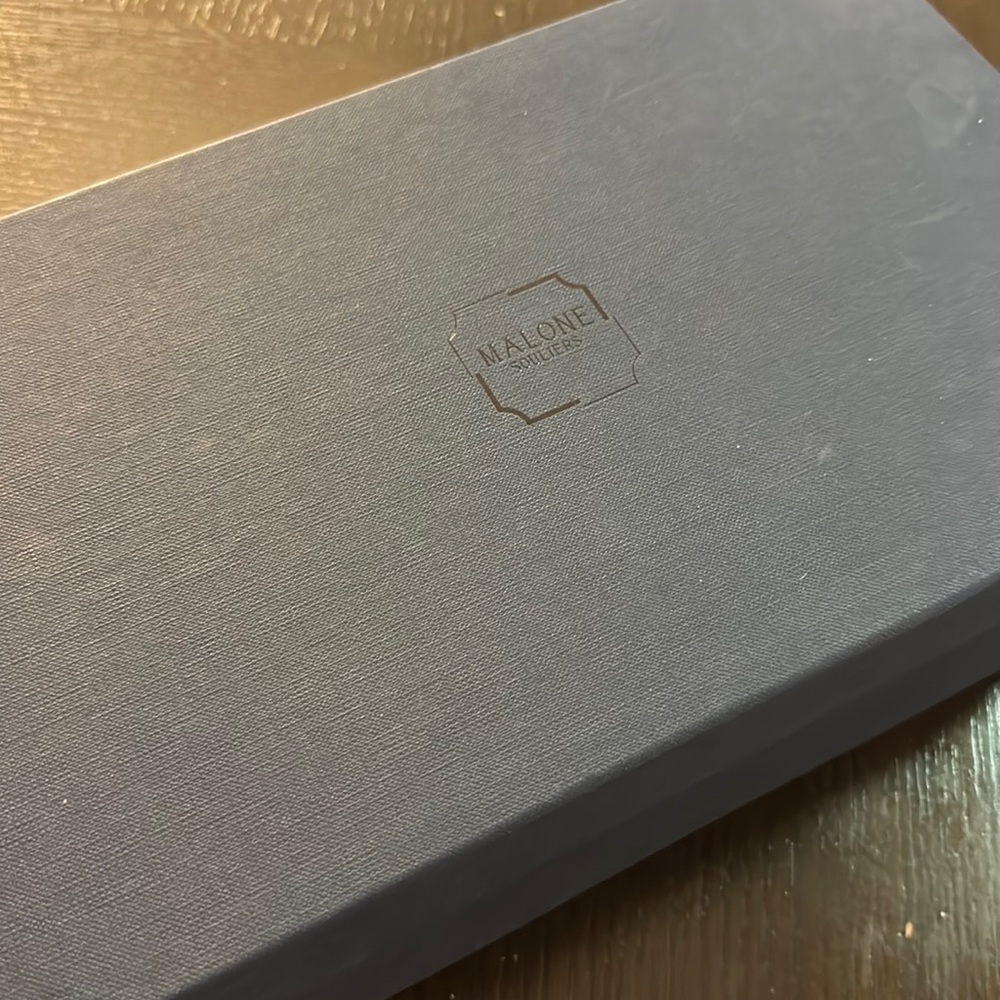 Malone souliers shoe box